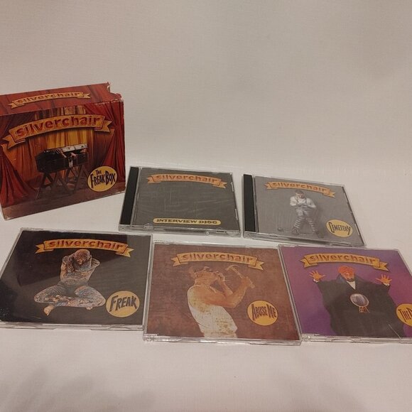 SILVERCHAIR FREAK BOX SET Plus Single Lot of 5 - Picture 2 of 7